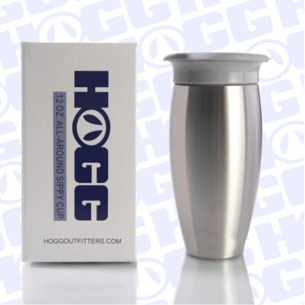 2 Stainless 12 oz all around sippy cup !